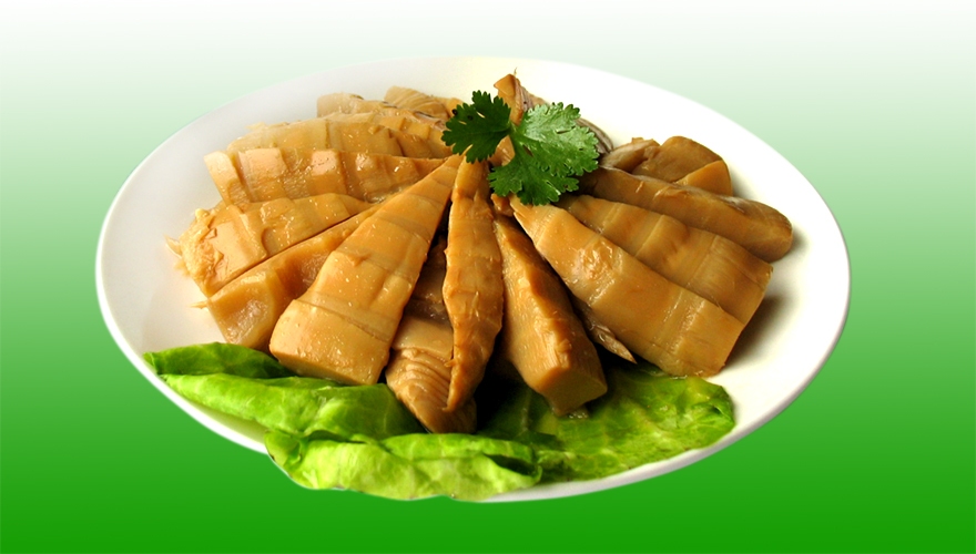Braised Bamboo with sesame oil